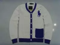 2019U ralph lauren pulls hommes femmes classic polo big pony blanc bleu